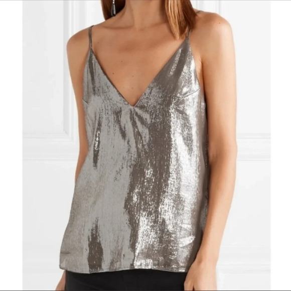 Cami NYC silver metallic cami - Picture 2 of 6